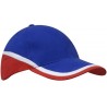 Cap - mod. 4026:Blue, Cotton, Red